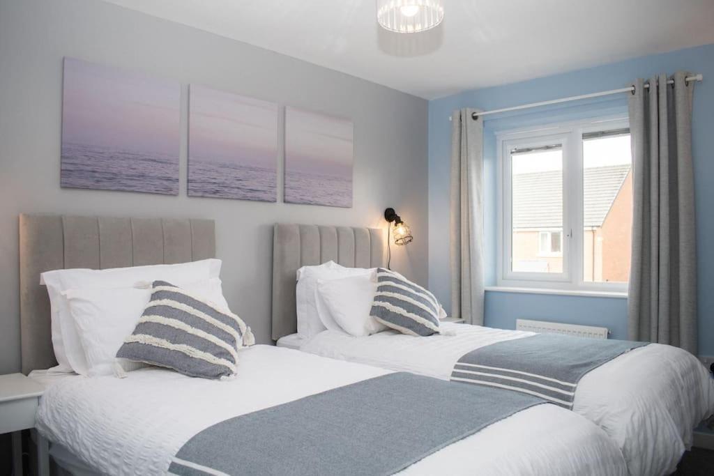 Comfy Modern 3Br Semi Detached 400Mb Wifi Free Double Parking Villa Newcastle upon Tyne Exterior photo